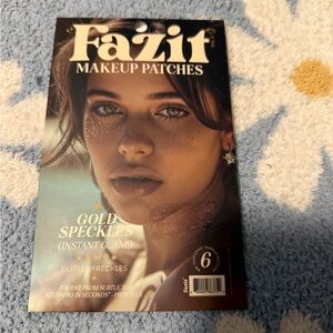 Fax it Gold Speckles Glitter Freckles - Instant Glam